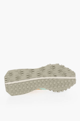 Low-top Sneakers With Recycled Suede Details