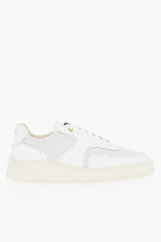 Sneakers Low-top Con dettagli In Suede Stampato