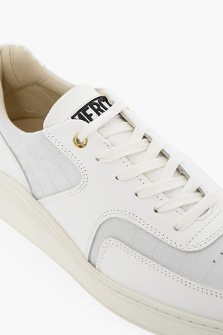 Sneakers Low-top Con dettagli In Suede Stampato