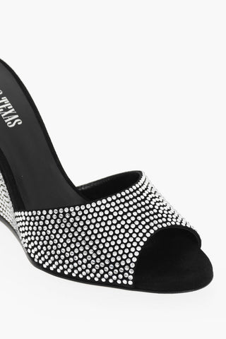 Sabot Open Toe HOLLY WANDA Abbellito Con Strass