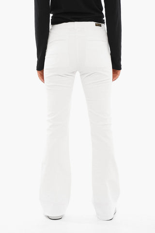 Pantaloni Boot Cut in Velour a Coste