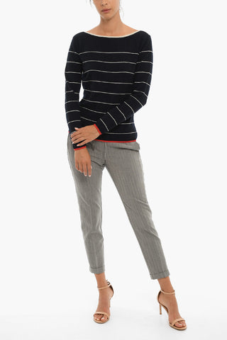 Awning Striped Cashmere Sweater
