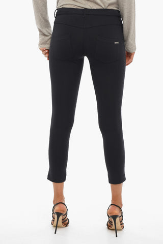 Mid-Waist Technical Fabric Pants