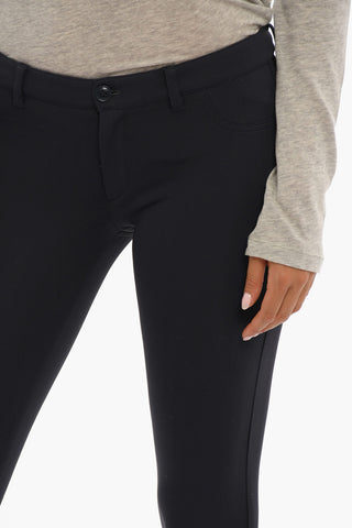 Mid-Waist Technical Fabric Pants