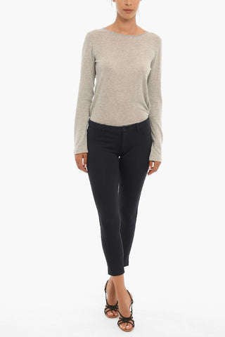 Mid-Waist Technical Fabric Pants