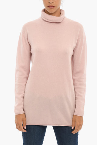 Wool and Cashmere Turtle-neck Sweater