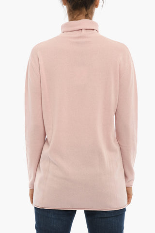 Wool and Cashmere Turtle-neck Sweater