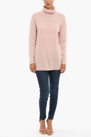 Wool and Cashmere Turtle-neck Sweater