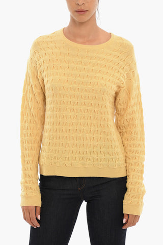 Maglia Girocollo in Lana E Cashmere