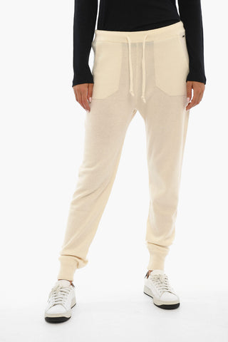 Joggers in Cashmere con Elastico in Vita