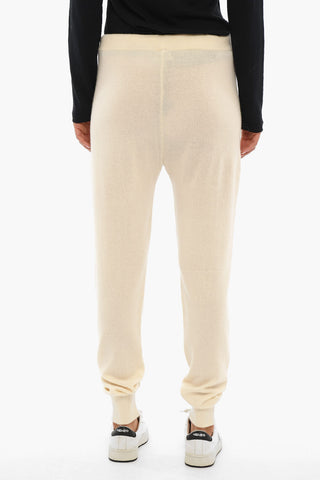 Joggers in Cashmere con Elastico in Vita