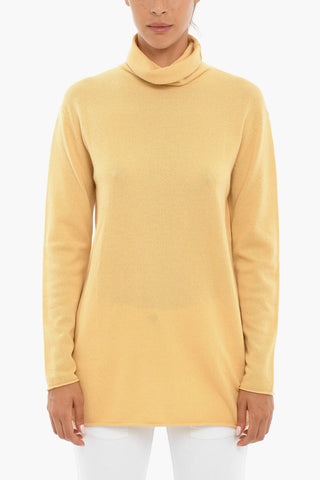 Maglia in Lana e Cashmere a Collo Alto