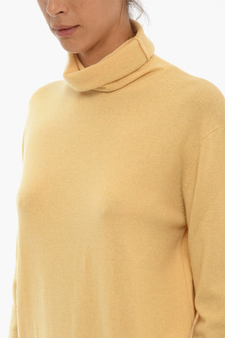 Maglia in Lana e Cashmere a Collo Alto