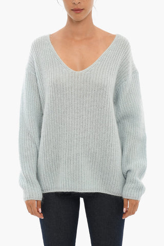 V-neck COZY Maxi Sweater