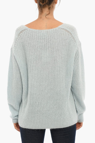 V-neck COZY Maxi Sweater