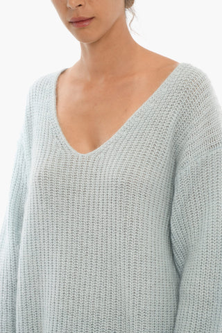 V-neck COZY Maxi Sweater