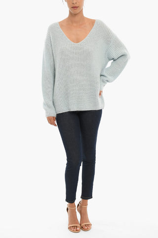 V-neck COZY Maxi Sweater