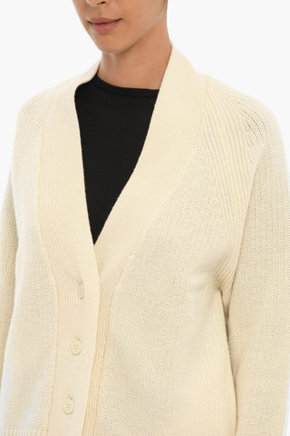 Cardigan in Lana con Scollo a V