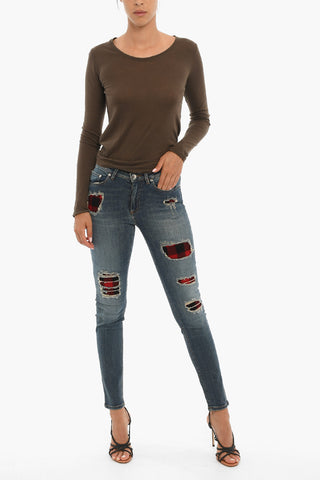Light Cotton and Cashmere Crew-Neck Sweater