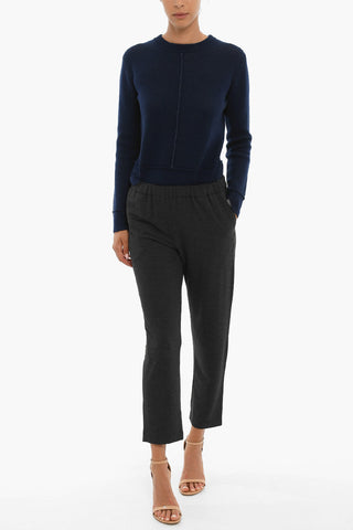 Drawstring Waist Casual Pants