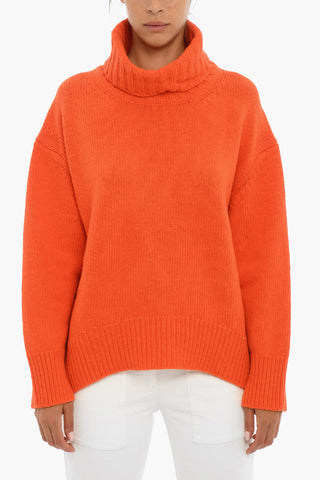 Maglia in Lana a Collo Alto