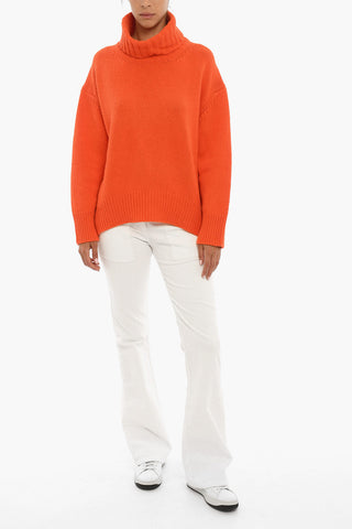 Maglia in Lana a Collo Alto