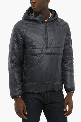 Rip Stop Checked Padded Nylon PACK-IT Anorak