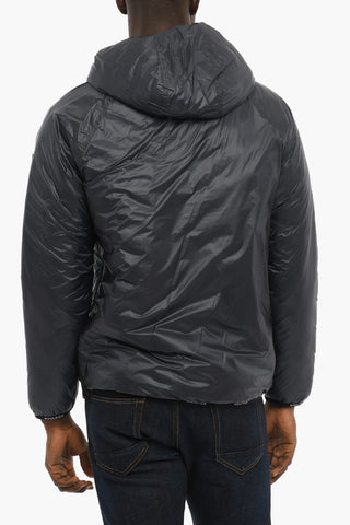 Rip Stop Checked Padded Nylon PACK-IT Anorak