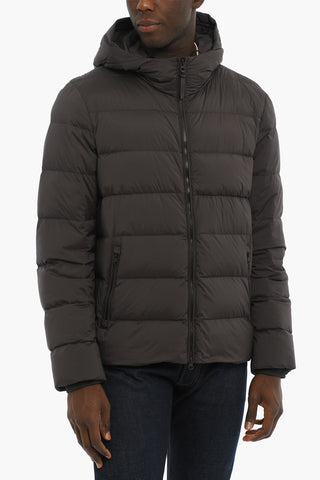 Solid Color SIERRA Down Jacket with Hood