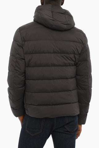 Solid Color SIERRA Down Jacket with Hood