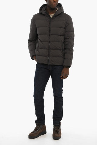 Solid Color SIERRA Down Jacket with Hood