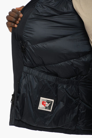 Piumino SOUTH BAY in Cotone e Nylon con Abbottonatura Nascosta e Cappuccio Removibile