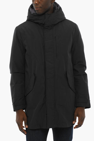 Solid Color MOUNTAIN Down Jacket with Removable Inner Part