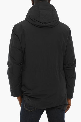 Solid Color MOUNTAIN Down Jacket with Removable Inner Part