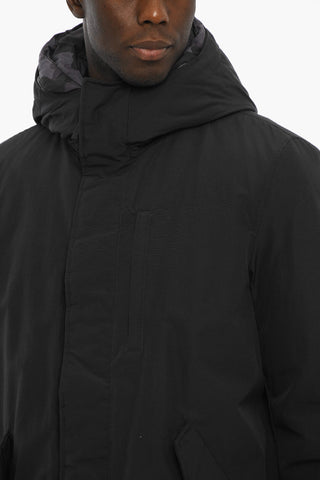 Solid Color MOUNTAIN Down Jacket with Removable Inner Part