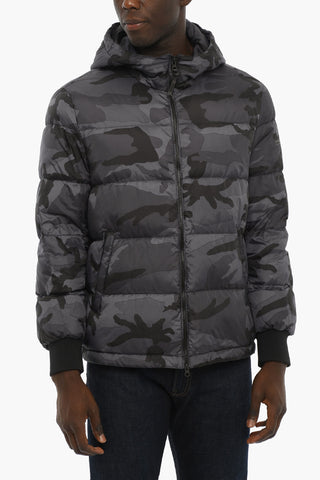Solid Color MOUNTAIN Down Jacket with Removable Inner Part