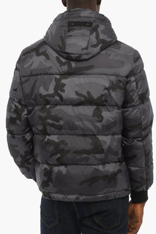 Solid Color MOUNTAIN Down Jacket with Removable Inner Part