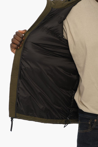 Solid Color SIERRA Down Jacket with Contrasting Details