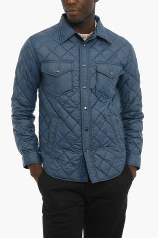 Quilded Jacket with Double Breast Pocket