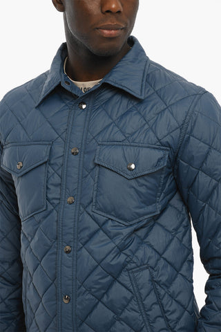 Quilded Jacket with Double Breast Pocket