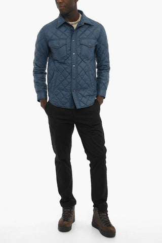 Quilded Jacket with Double Breast Pocket