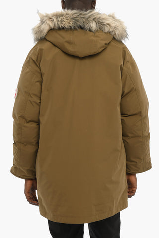 NANAMICA Solid Color Down Jacket with Hood