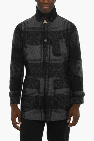 Cappotto MELTON in Misto Lana