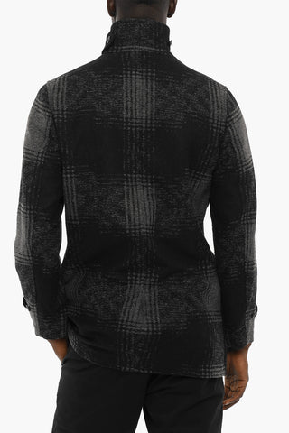 Cappotto MELTON in Misto Lana