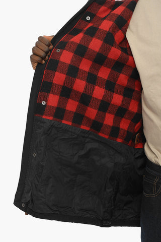 Utility Jacket with Buffalo Check Inner