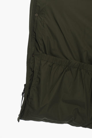 Solid Color SIERRA SUPREME Down Jacket with Hood and Hidden Closure
