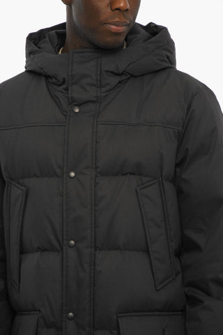 Utility POCONO MOUNTAIN Down Jacket with Snap Buttons