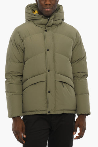 2 Pockets SNOW PATROL Down Jacket with Snap Buttons