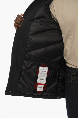 Solid Color BOUNDRY Down Jacket with Removable Hood