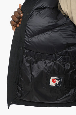 Solid Color SOUTH BAY Down Jacket with Removable Hood